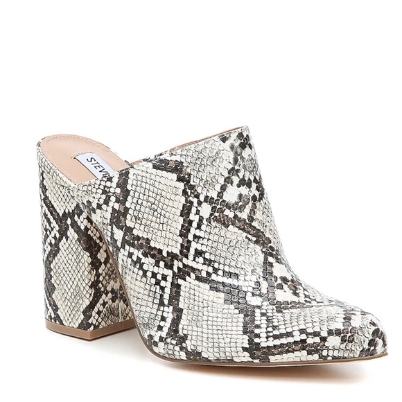 Steve Madden Shoes - Steve Madden Snake Print Mules